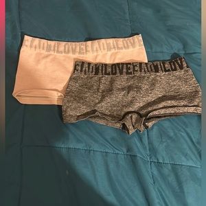 two pack love short shorts/boxers
